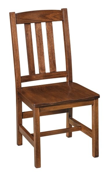 Amish Tampa Mission Solid Wood Dining Chair | Amish-Made in USA