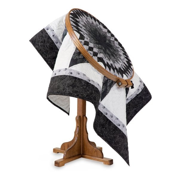 Amish Handcrafted Hardwood Quilting Hoop - Oak or Cherry Wood