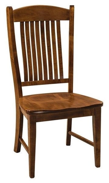Amish Blue Ridge Transitional Solid Wood Dining Chair