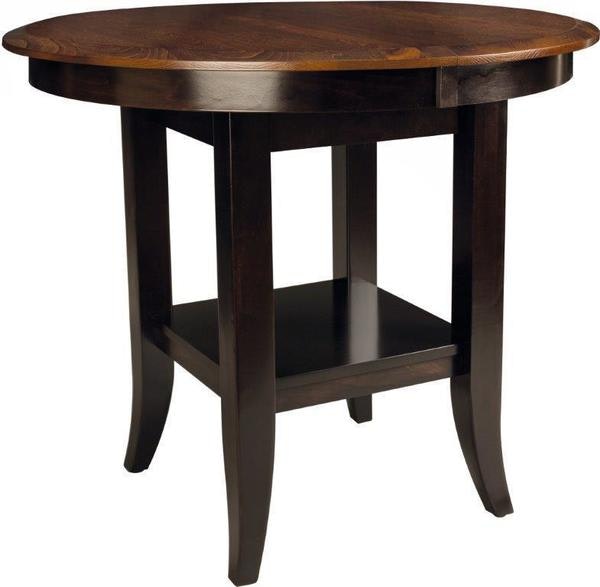 Amish Emily Round Extension Table