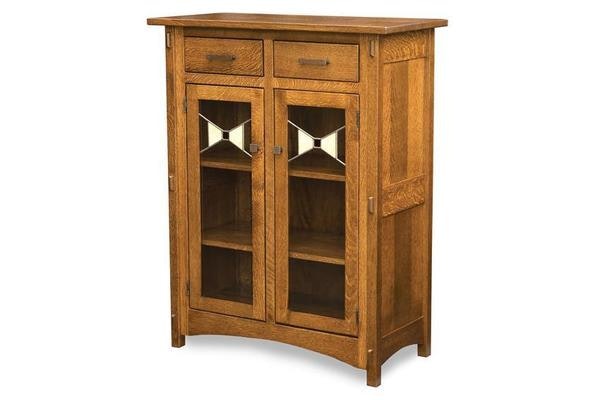 Amish Ashwood Small Storage Cabinet