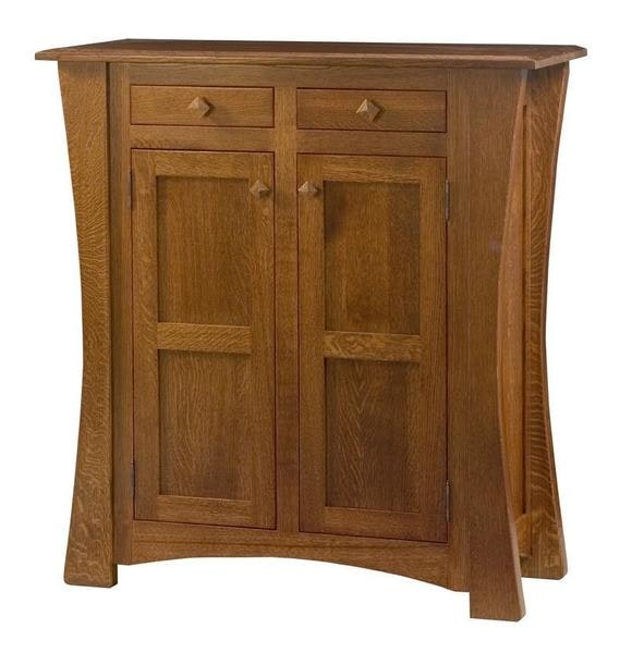 Amish Bidwell Mission Storage Cabinet