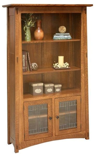 Amish Mills Creek Mission Bookcase