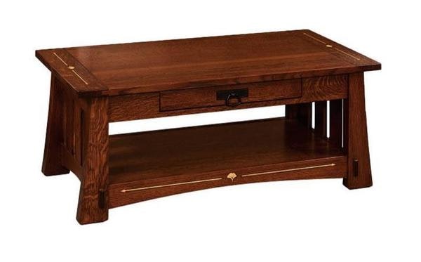 Amish Malpais Mission Coffee Table