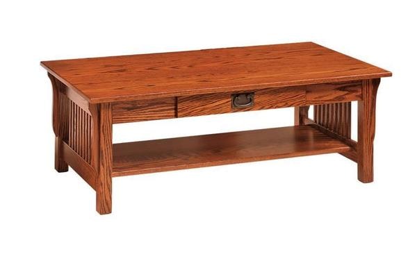 Amish Acomita Mission Coffee Table - Quick Ship