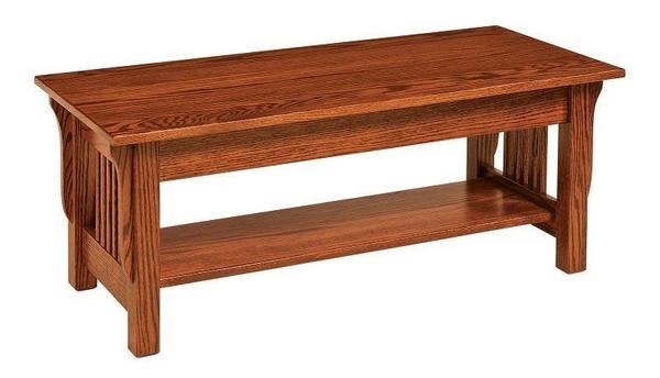 Amish Acomita Mission Small Coffee Table - Quick Ship