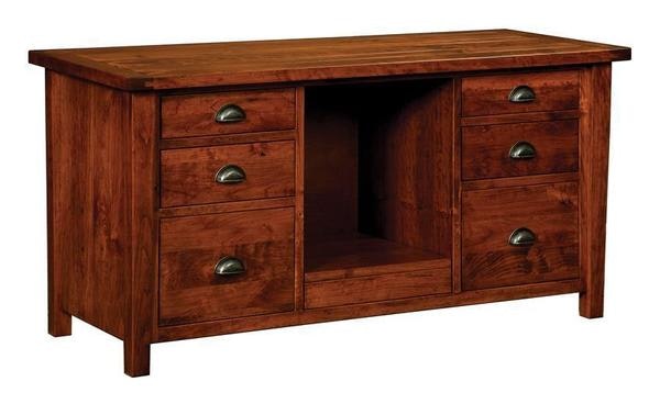 Amish Timberline  Office Credenza Cabinet