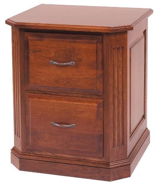 Amish Horizon Filing Cabinet Choose from Two, Three or Four Drawers