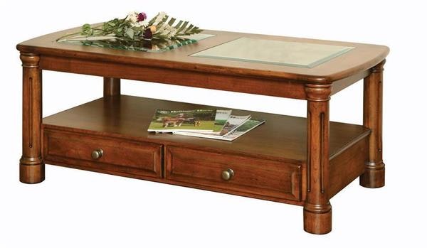 Amish Solid Wood Riverdale Coffee Table