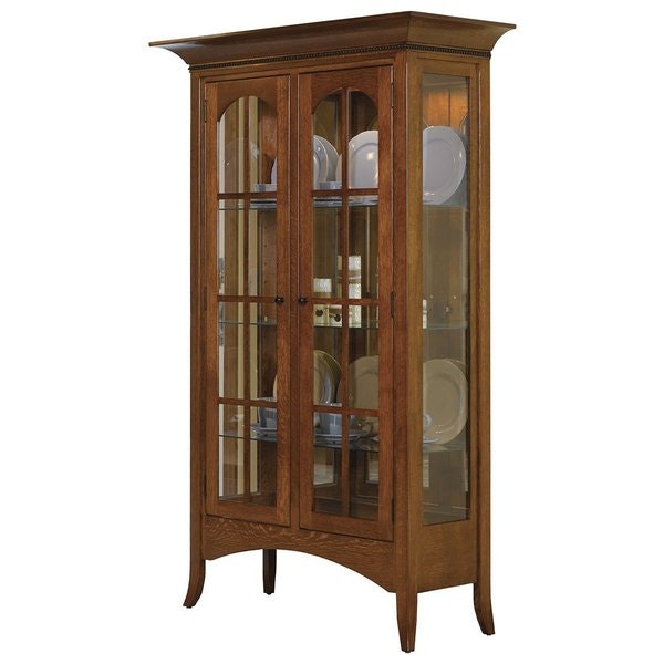 Amish Rhine Curio Cabinet