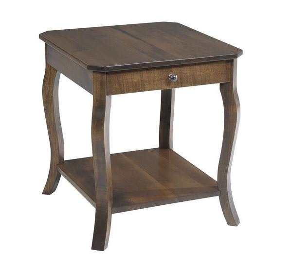 Amish Sundance French Country End Table