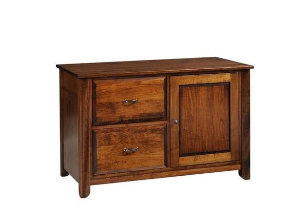 Amish Arlington 48" Credenza with Optional Hutch Top