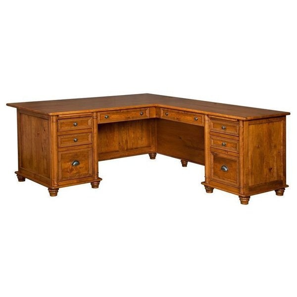 Amish Savile L-Shape Desk