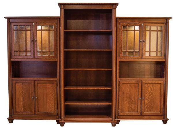 Amish Savile Bookcase