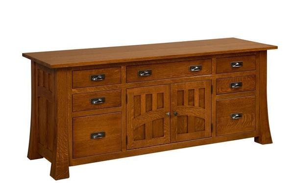 Amish Gallanheim Mission Credenza