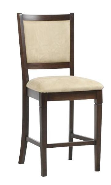Amish Cohen Upholstered Counter and Bar Stool