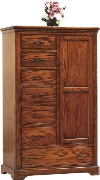 Amish Sparrow Door Chest of  Drawers