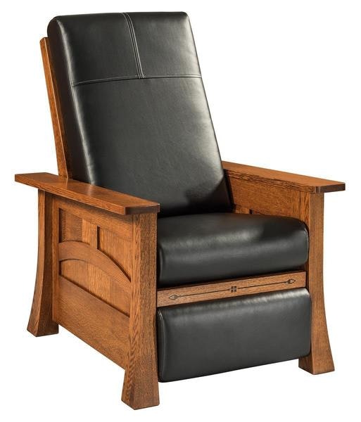Amish Declo Recliner with Inlays