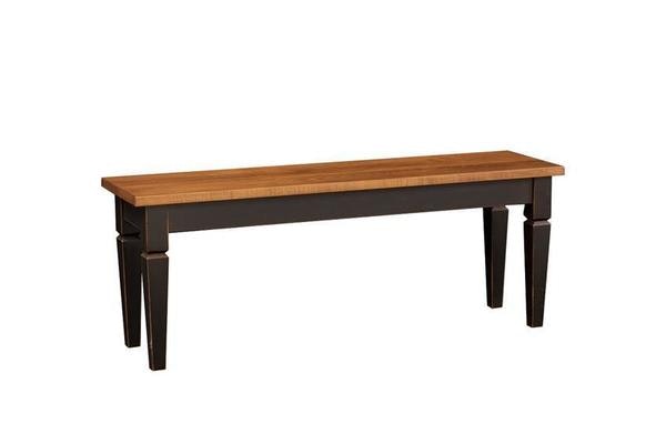 Amish Lexington Backless Bench