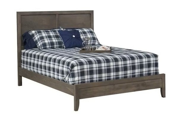 Amish Barrington Hardwood Panel Bed