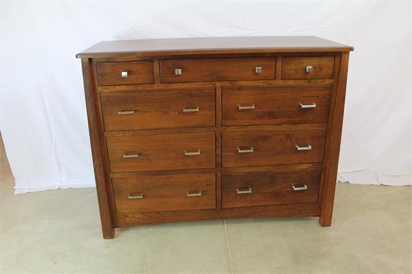 Amish American Made Murray Mission Double Dresser with Optional Mirror