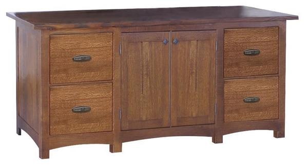 Amish 68" Windhelm Office Credenza