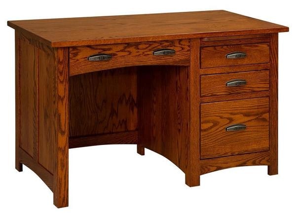 Amish Windhelm 48" Single Pedestal Desk