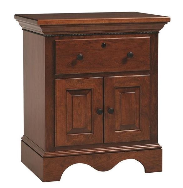 Amish American Made Risling 2-Door Nightstand