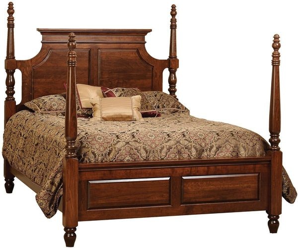 Amish American Made Malune Four Poster Bed