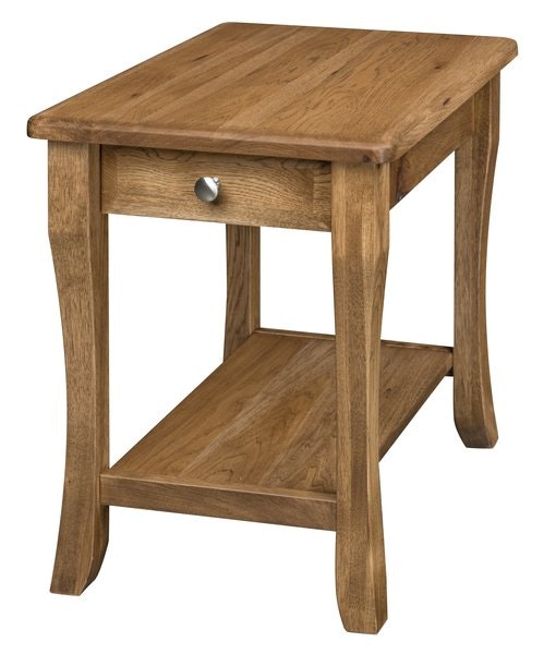 Amish Kingsman End Table with Drawer