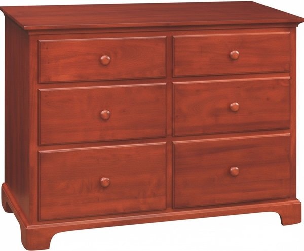 Amish Sonora 48" Dresser with Six Drawers