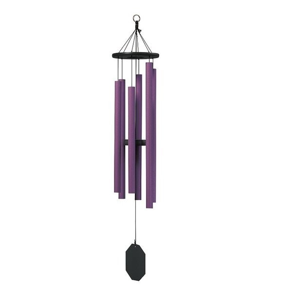 Amish Amethyst Evening Primrose 43" Wind Chime