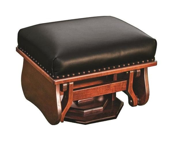 Amish Oromocto Upholstered Gliding Ottoman