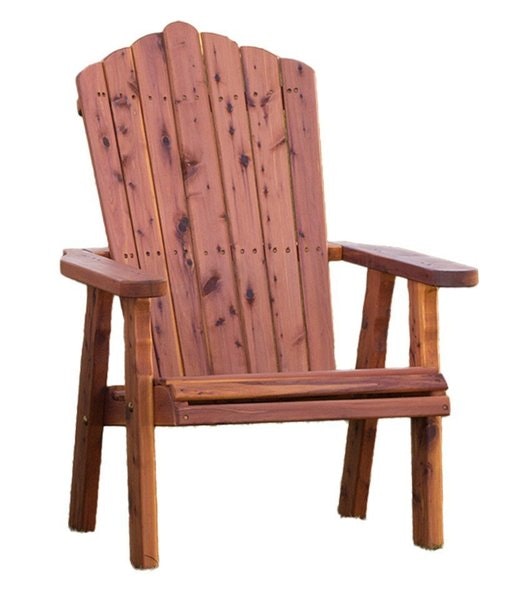Amish Outdoor Furniture Cedar Wood Adirondack Chair