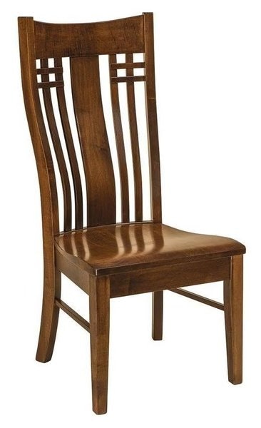 Amish Mountain Creek Mission Solid Wood Dining Chair