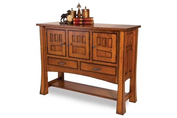 Amish Geneva Mission Solid Wood Dining Sideboard