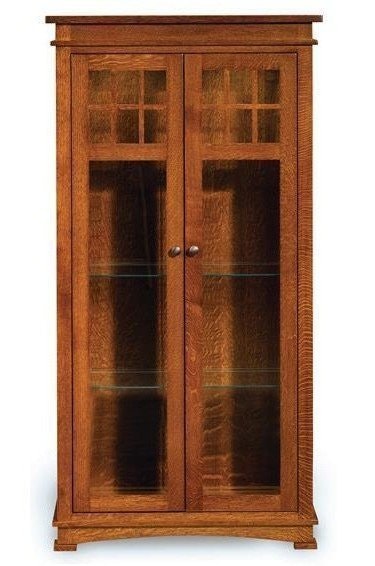 Amish Admiral Curio Storage Cabinet