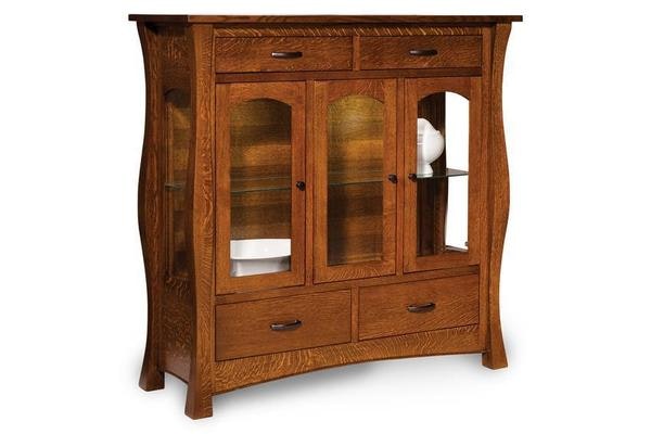 Amish Merrimack Solid Wood High Sideboard