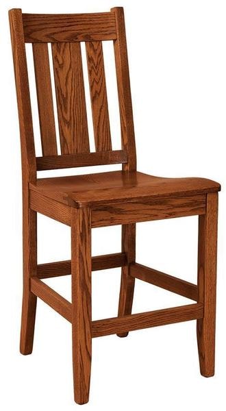Amish Stephens Mission Counter and Bar Stool