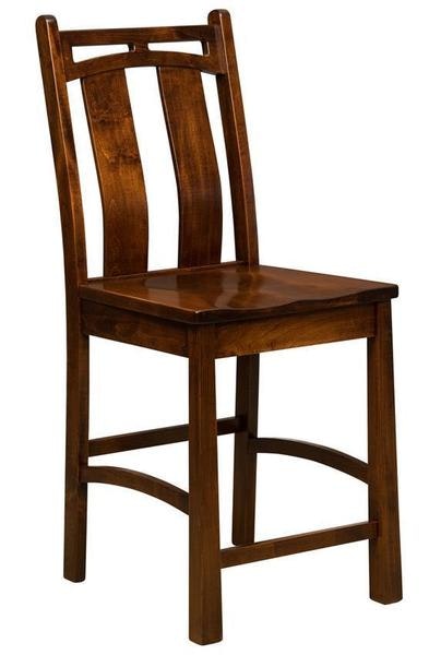 Amish David B Mission Counter and Bar Stool