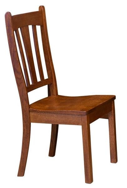 Amish Mount Sterling 3-Slat Back Dining Chair