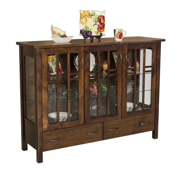 Amish Danbury Curio Cabinet