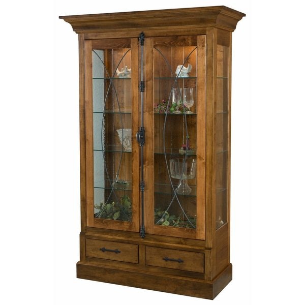 Amish Reidsville Curio Cabinet