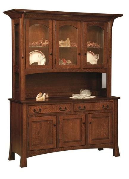 Amish Lucille Mission Buffet + Hutch