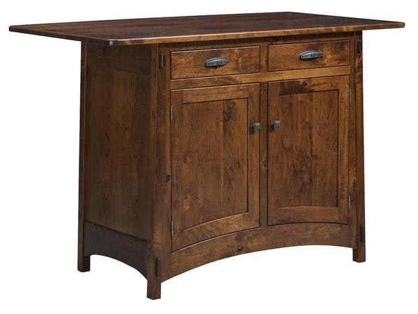 Amish Carrboro Mission Kitchen Island