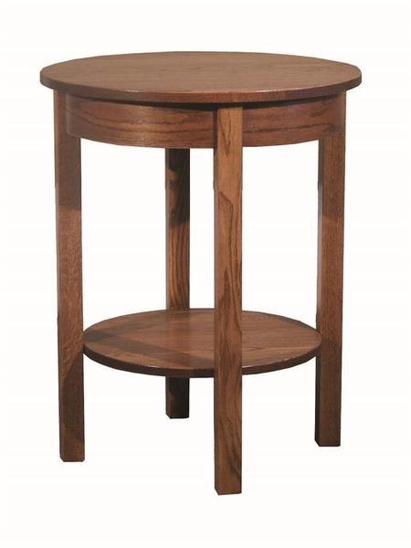 Amish Heritage Mission Round End Table