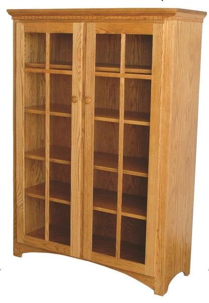 Amish 58" Mission Bookcase