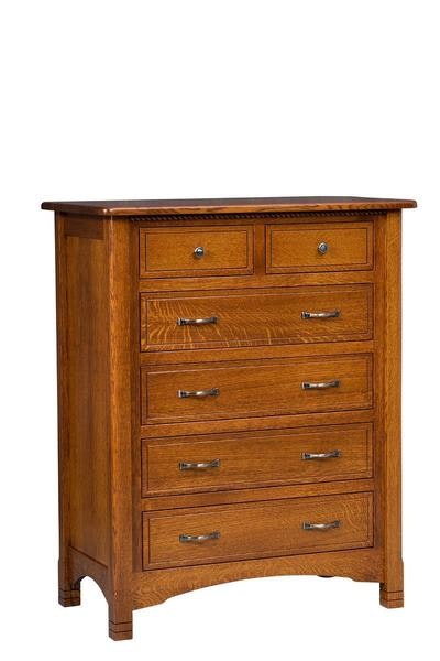 Amish Caroline Six Drawer Chest