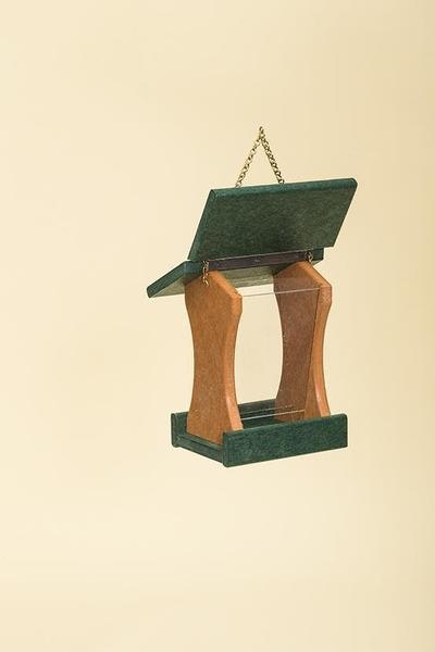 Amish Poly Lumber Mini Hopper Bird Feeder