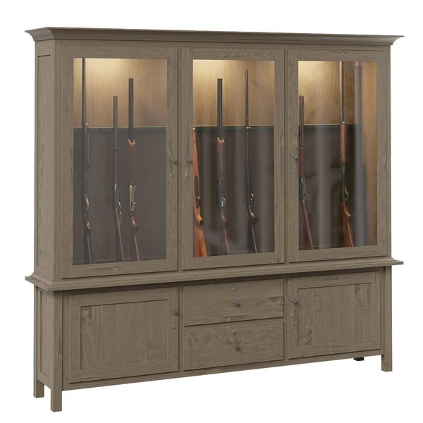 Amish Deluxe 20-Gun Cabinet